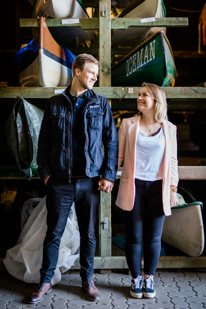 Vorabshooting am Osterbekkanal